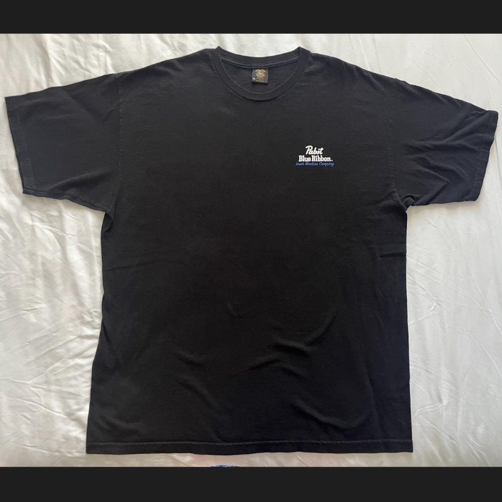Loser Machine Company LMC Black Pabst Blue Ribbon T-Shirt - Men’s XL